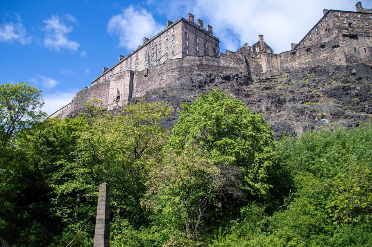 Ferienwohnung Castle View Luxury 1 Bed Flat Edinburgh Exterior foto